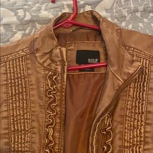 A.n.a women leather jacket,